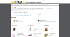 Desktop Screenshot of alltroligt.se